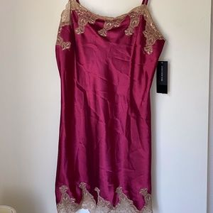 Slip dress and robe set (Jones New York Intimates)